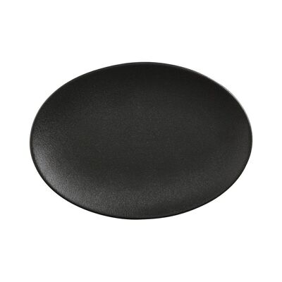 BLACK CAVIAR Oval dish 25x16cm