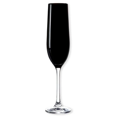 KAD NOIR Champagne flute 19cl