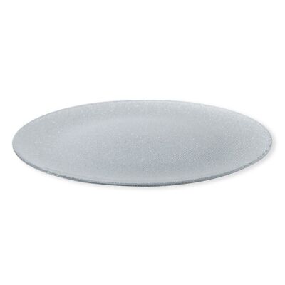 CARAMBA Presentation plate silver 33cm