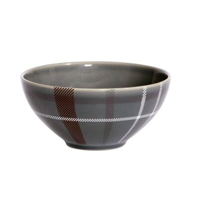 TRENDY dark gray cereal bowl 15cm