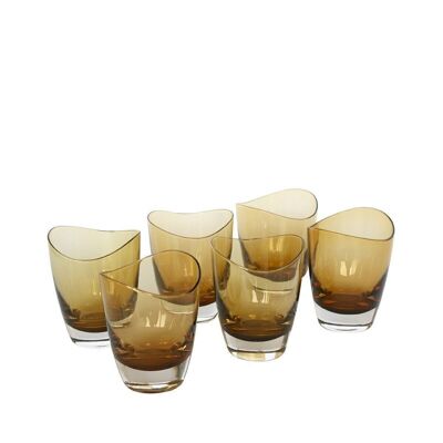 SCHUSS Tumbler amber 25cl