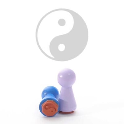 Motif stamp title: Mini stamp · Ying Yang