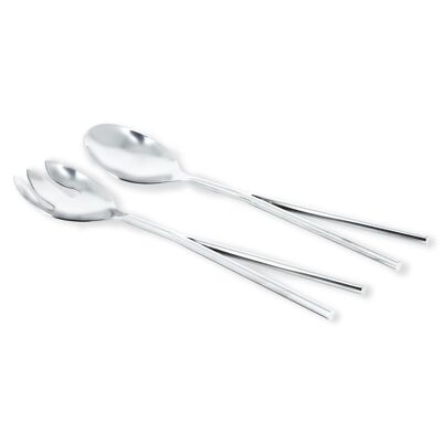 DELI BAGUETTE Set of 2 salad servers 28cm