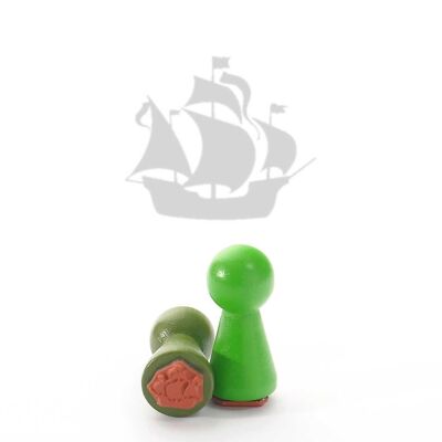 Motivstempel Titel: Ministempel Schiff