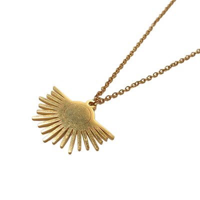 Leana necklace in gold stainless steel