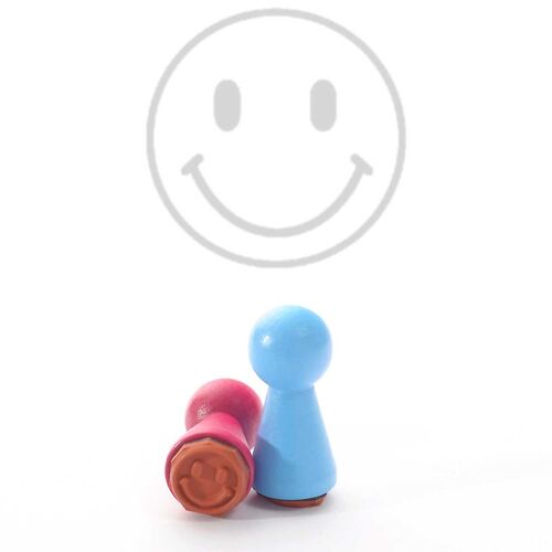 Motivstempel Titel: Ministempel · Smily