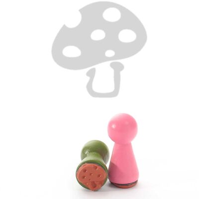 Título del sello con motivo: Mini sello · Toadstool