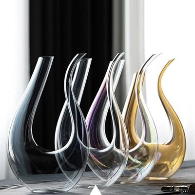 Decanter per vino Crystal Purche 1,5L Gold, Silver, Rainbow Edition