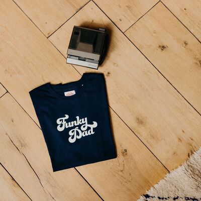 Funky Dad T-Shirt - marineblau