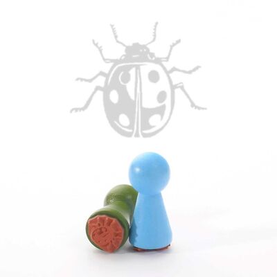 Motif stamp Title: Mini stamp Ladybug