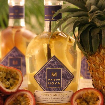Arrangierter Rum Ananas Passion Vanille