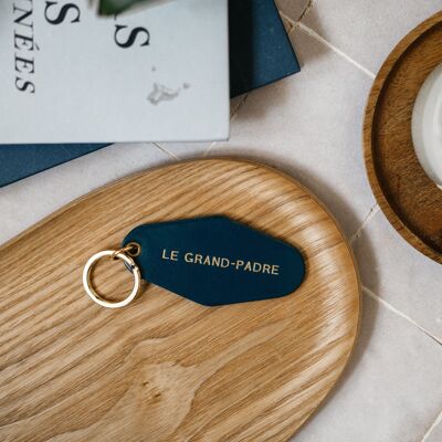 Family key ring - blue - the great padre