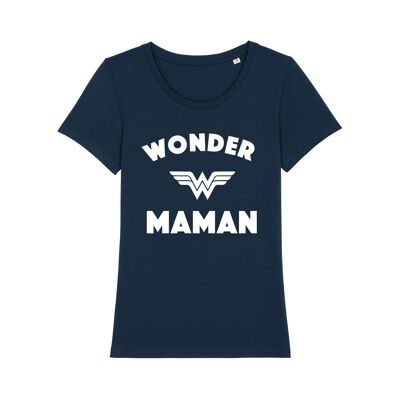 TSHIRT NAVY WONDER MAMAN ENKR femme