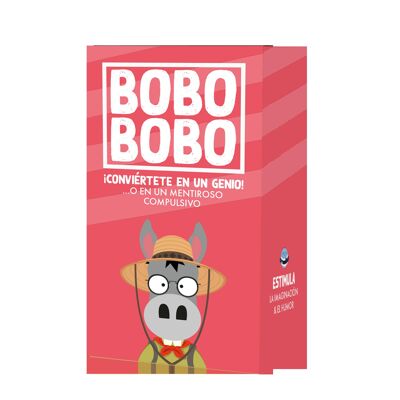 Bobo-Bobo - Jeu stratégique et créatif avec curiosités - Cadeaux originaux des créateurs de GUATAFAMILY, INTIMOOS et GUATAFAC - Espagnol