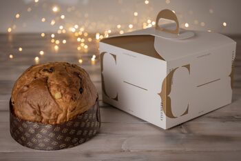 Panettone Artisanal Traditionnel aux fruits confits (600 g) 1