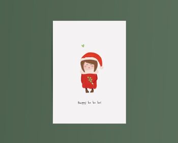 Lot de cartes de Noël (5 cartes) 5