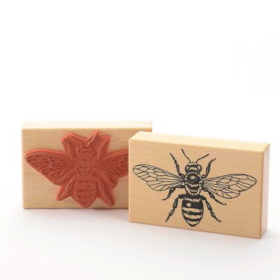 Título del sello con motivo: La abeja flotante de Judi-Kin