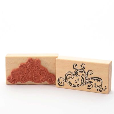 Motif stamp title: floral ornament