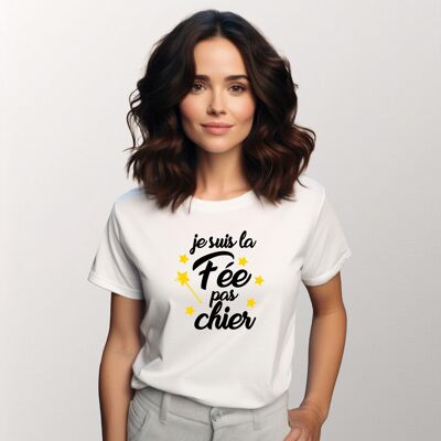 CAMISETA BLANCA HADA BARATA mujer