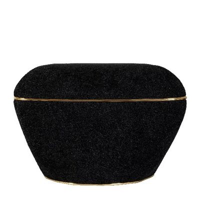 Hocker Contessa 135 Schwarz / Gold