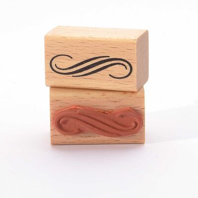 Motif stamp title: small flourish