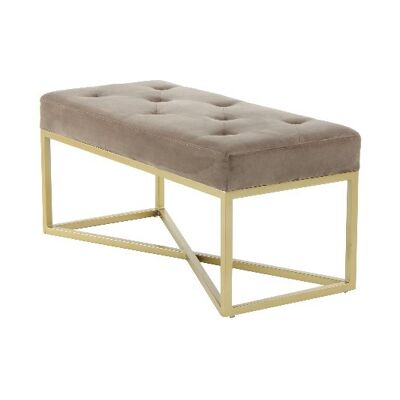 Sitzbank Diaz 100-IN Taupe / Gold