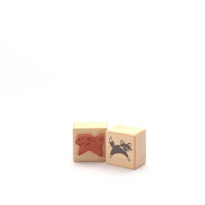 Motif stamp title: fox