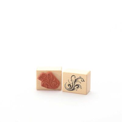 Motif stamp Title: Calligraphy Flourishes