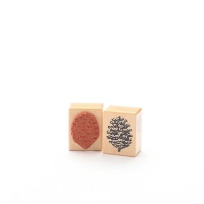 Motif stamp title: pine cones