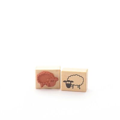 Titre du timbre du motif : Moutons à droite