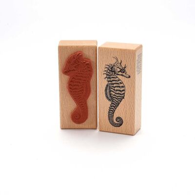 Motif stamp Title: Seahorse