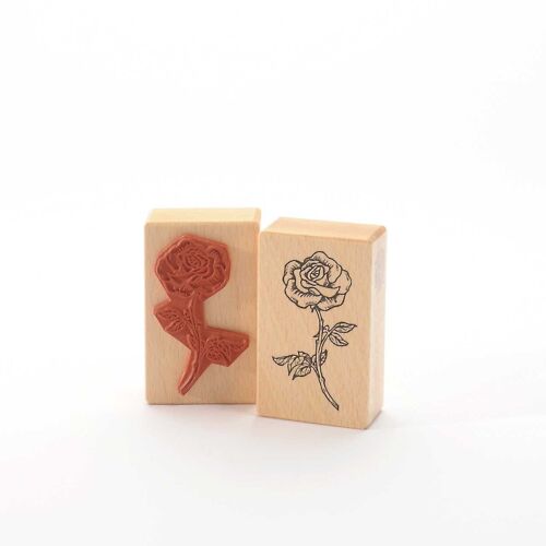 Motivstempel Titel: Judi-Kins Rose (offen)