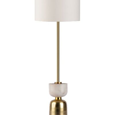 Stehlampe Ceres 200-IN Weiß / Gold