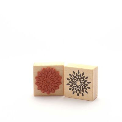 Motif stamp title: flower star