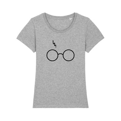 CAMISETA HARRY POTTER HOT GREY mujer