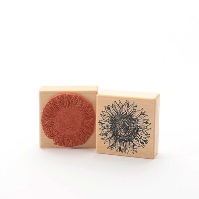 Motif stamp Title: Sunflower Blossom