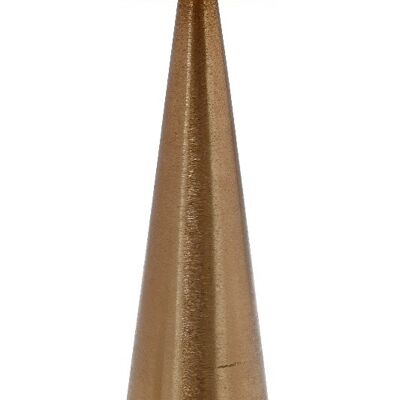 Kerzenhalter Art Deco 135 Gold / Grau