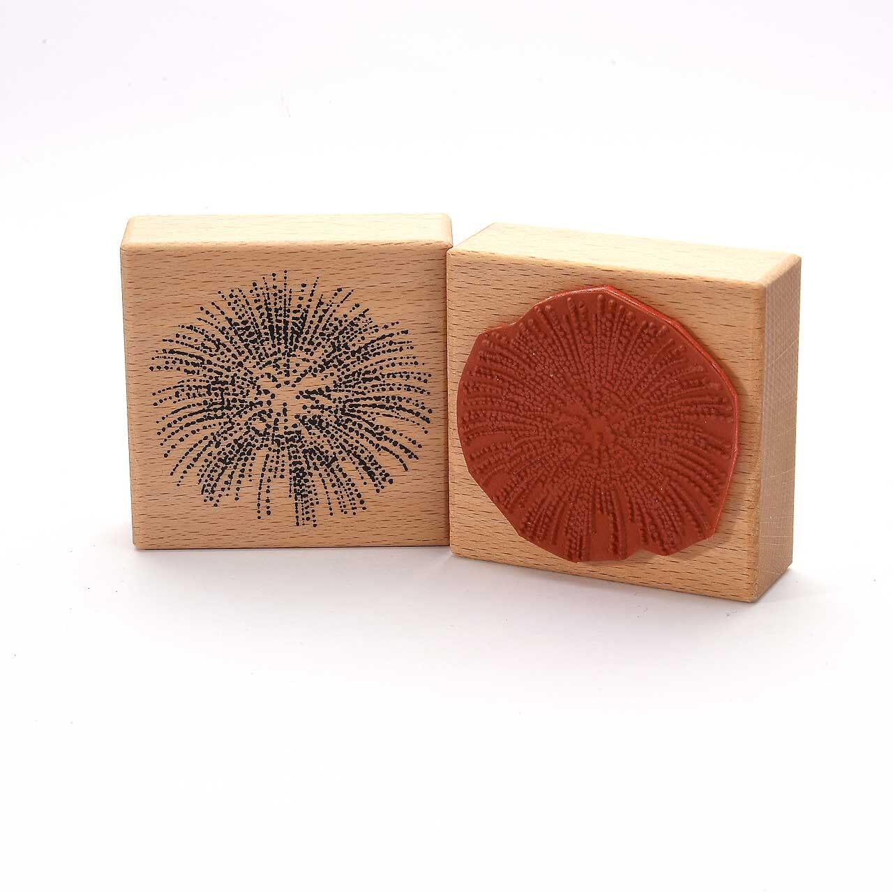 Timbro con motivo Titolo: Fuochi d'artificio