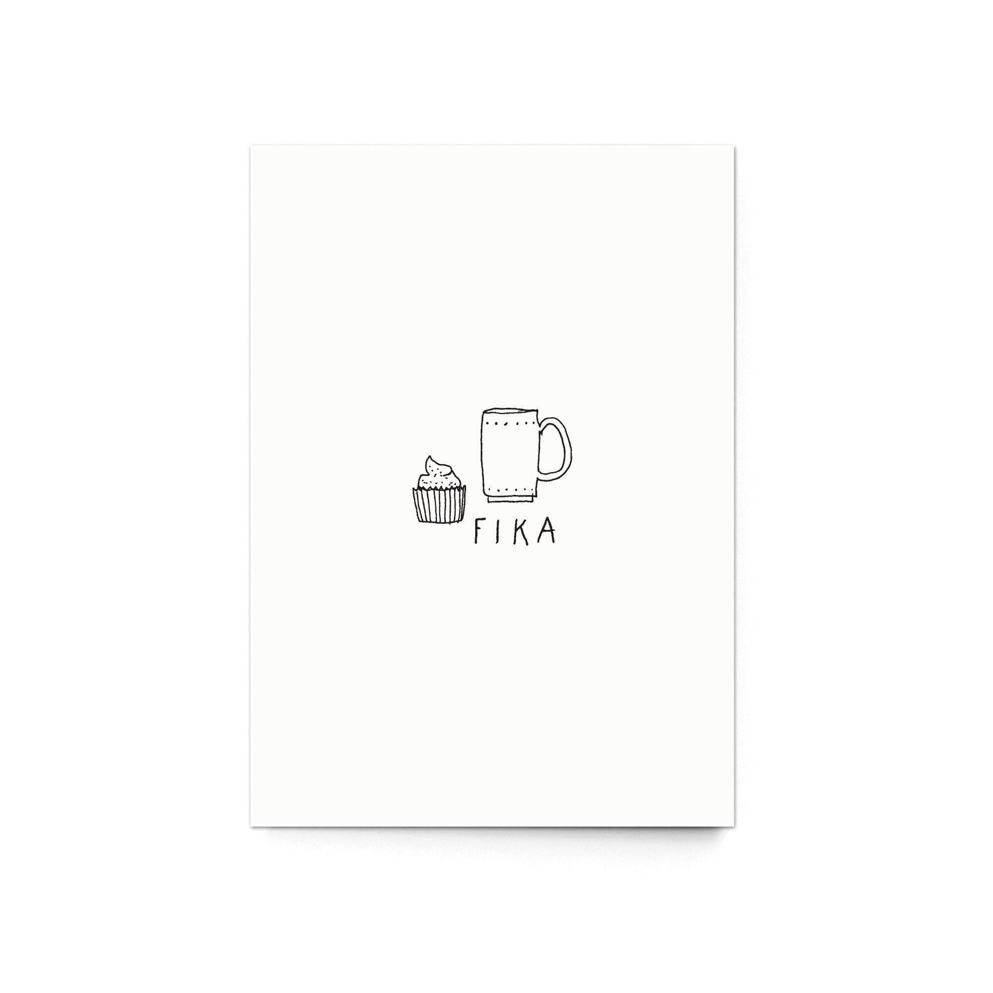 Cartolina "Fika"