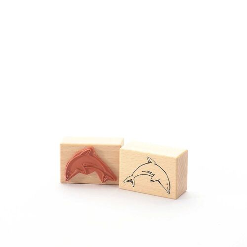 Motivstempel Titel: Delfin