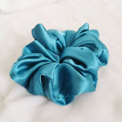 Chouchou cheveux / Scrunchies Azur