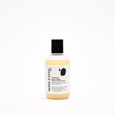 Shampoing sans sulfate anti chute de cheveux 100ml - Racine de scutellaire du Baïkal - Germes de blé & soja - H.E Sauge Sclarée & Orange - 99,5% d'Origine naturelle - Certifié ECOCERT COSMOS NATURAL - VEGAN - Stimule la repousse