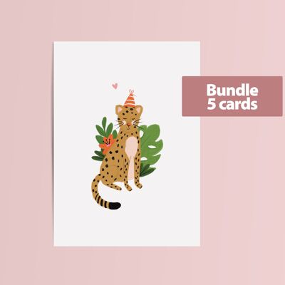Cards bundle (5 cards)