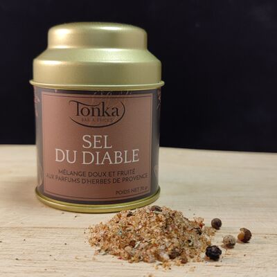 Sel du Diable - assemblage de fleur de sel et d'épices