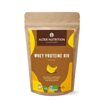 Protéine Whey Banane Bio - Sachet 500 g 4
