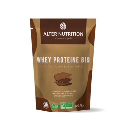 Protéine Whey Chocolat Bio - Sachet 200 g