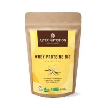 Protéine Whey Vanille  Bio - Sachet 1 kg 1