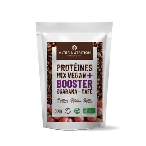 Caffè al guaranà proteico vegano biologico - Booster - busta da 1 kg