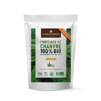 Vanilla Organic Hemp Protein - Sachet 500 g