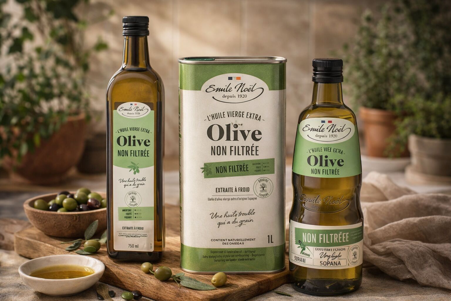 Organic Extra Sweet Virgin Olive Oil 1L